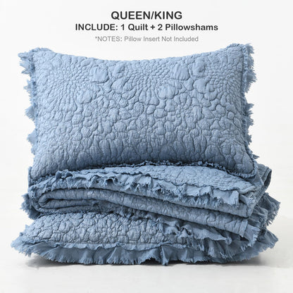 Multiple Colors & Sizes (Twin, Full/Queen, King) – Lightweight 3-Piece Microfiber Bedding