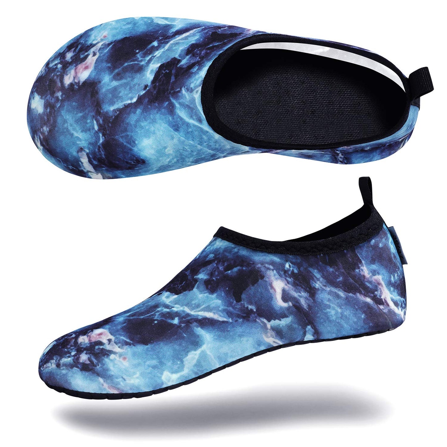 VIFUUR Wassersportschuhe Barfuß Schnelltrocknende Aqua-Yoga-Socken Slip-on für Männer Frauen