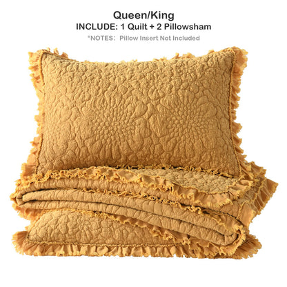 Multiple Colors & Sizes (Twin, Full/Queen, King) – Lightweight 3-Piece Microfiber Bedding
