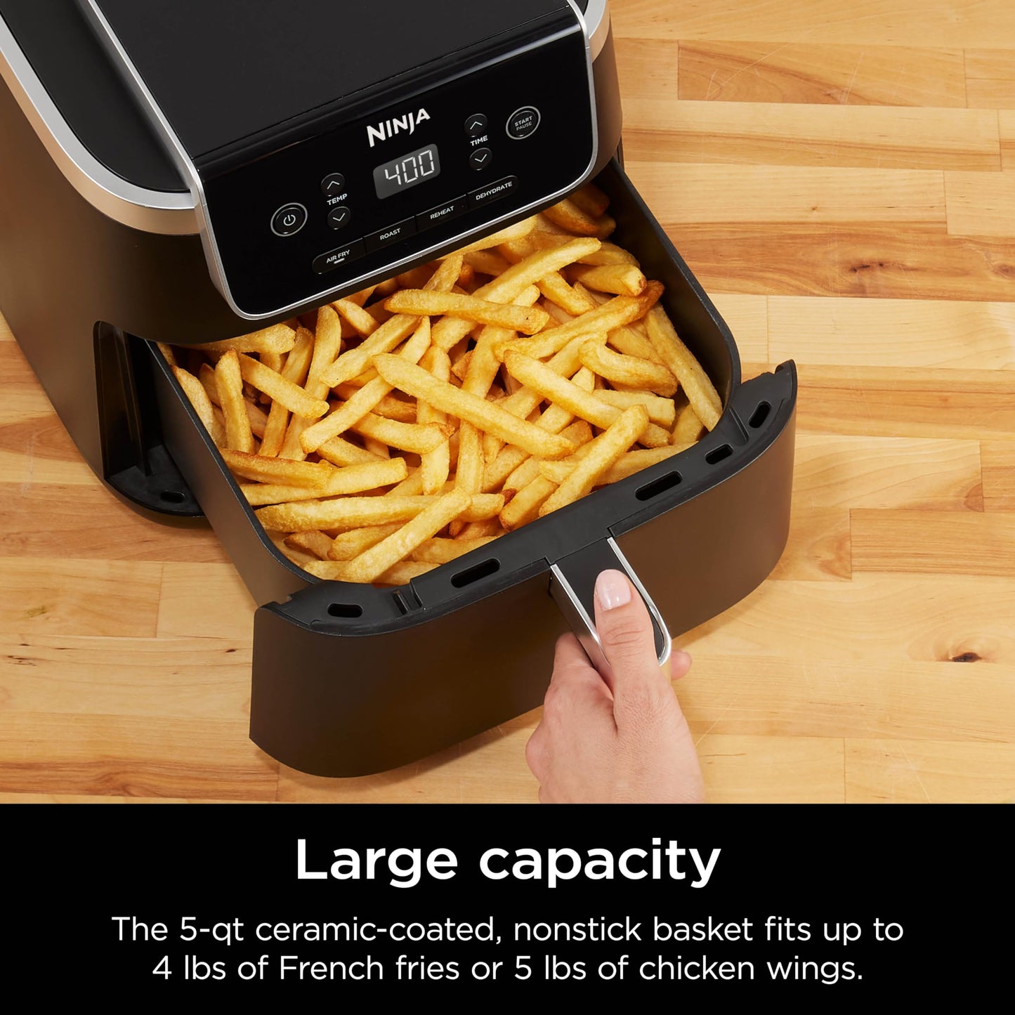 Ninja Air Fryer Pro 4-in-1 – Air Fry, Roast, Reheat, Dehydrate – AF141