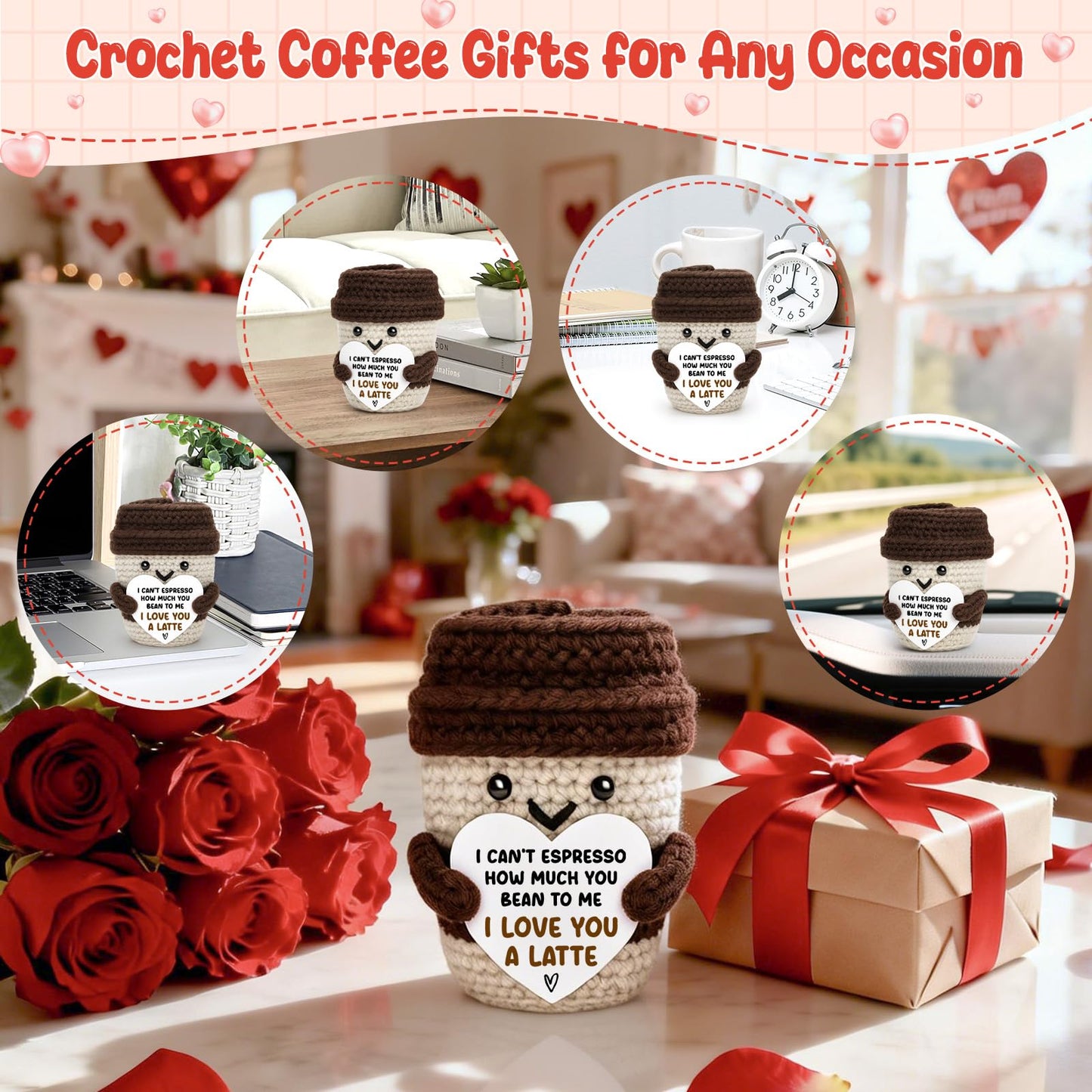 Valentine’s Day Gift – I Love You a Latte Mug | Couples, Friends, Coworkers, Teachers