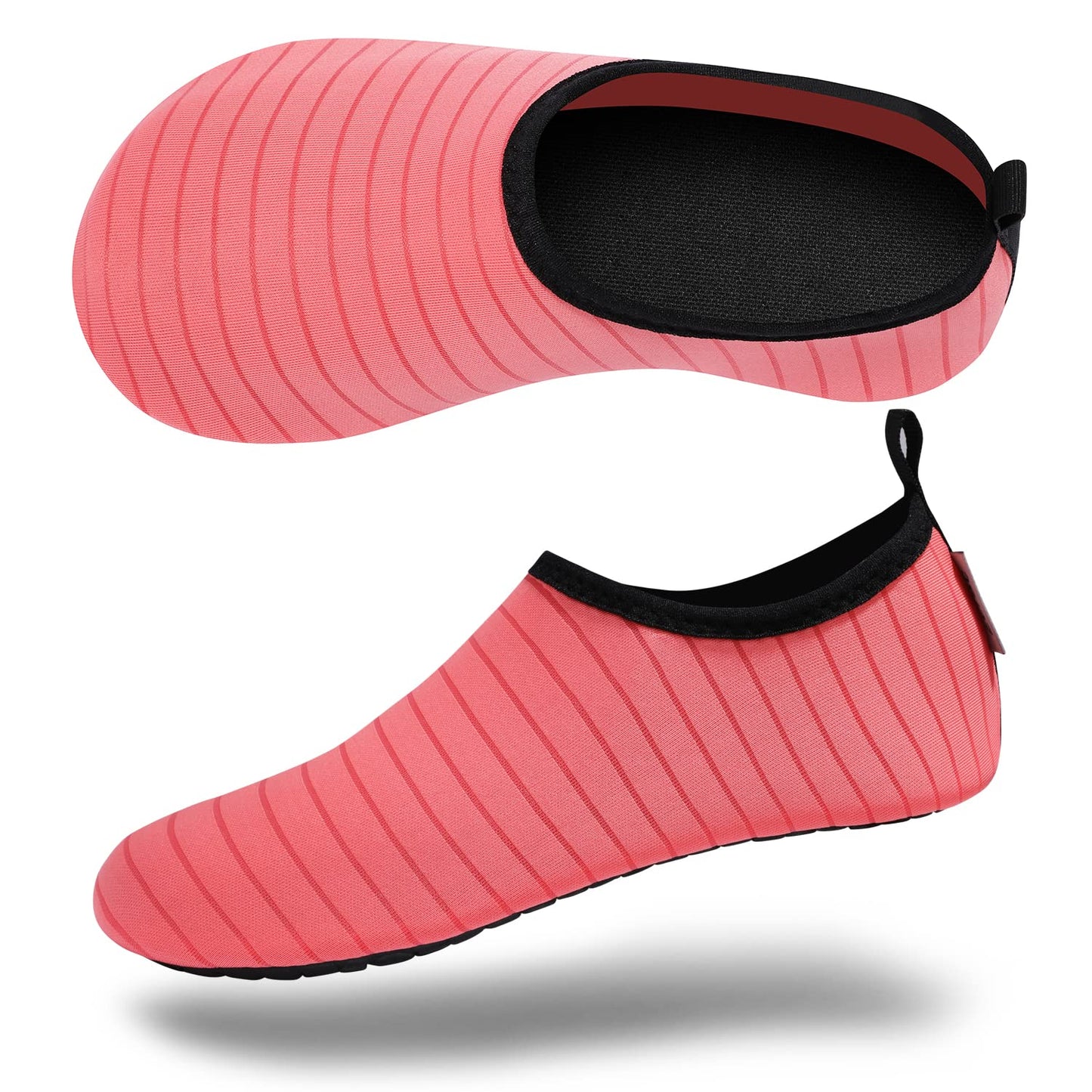 VIFUUR Wassersportschuhe Barfuß Schnelltrocknende Aqua-Yoga-Socken Slip-on für Männer Frauen