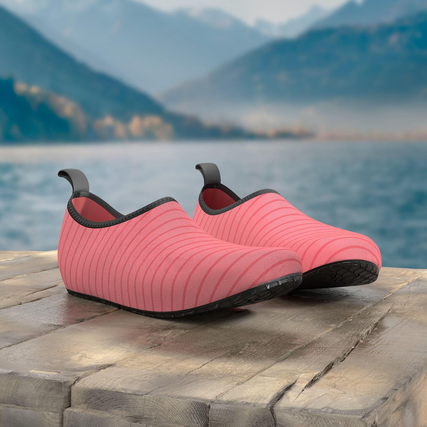 VIFUUR Wassersportschuhe Barfuß Schnelltrocknende Aqua-Yoga-Socken Slip-on für Männer Frauen