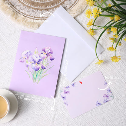Pop Up Anniversary Card, 3D Cards 6x8 inch