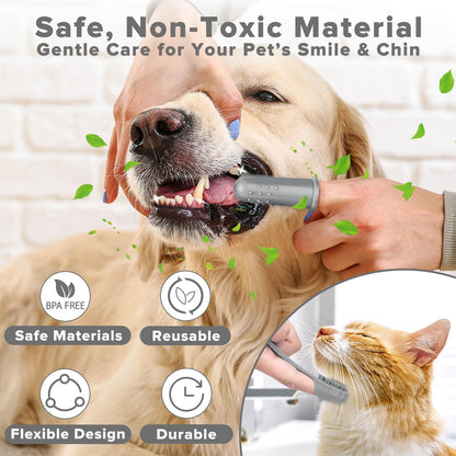 6PCS Pet Grooming Kit for Dogs,Cats and Horses | Dog Washing Gloves | Dog Bath Brush | Dog Bath Gloves | Dog Shampoo Brush | Pet Grooming Gloves | Dog Bath Supplies