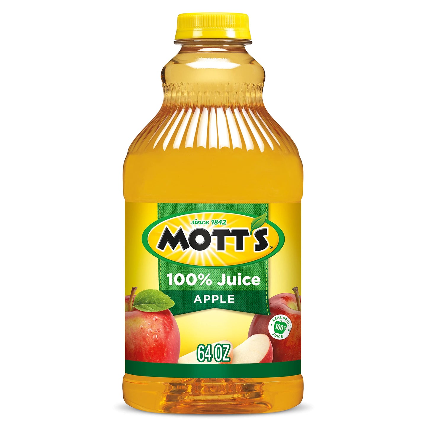 Mott's 100 % Original Apfelsaft, 8-fl-oz-Flaschen, 24 Stück (4 Packungen mit 6 Stück), 2 Portionen Obst, 100 % Fruchtsaft, glutenfrei, koffeinfrei, koscher, enthält keine künstlichen Farbstoffe oder Süßstoffe 