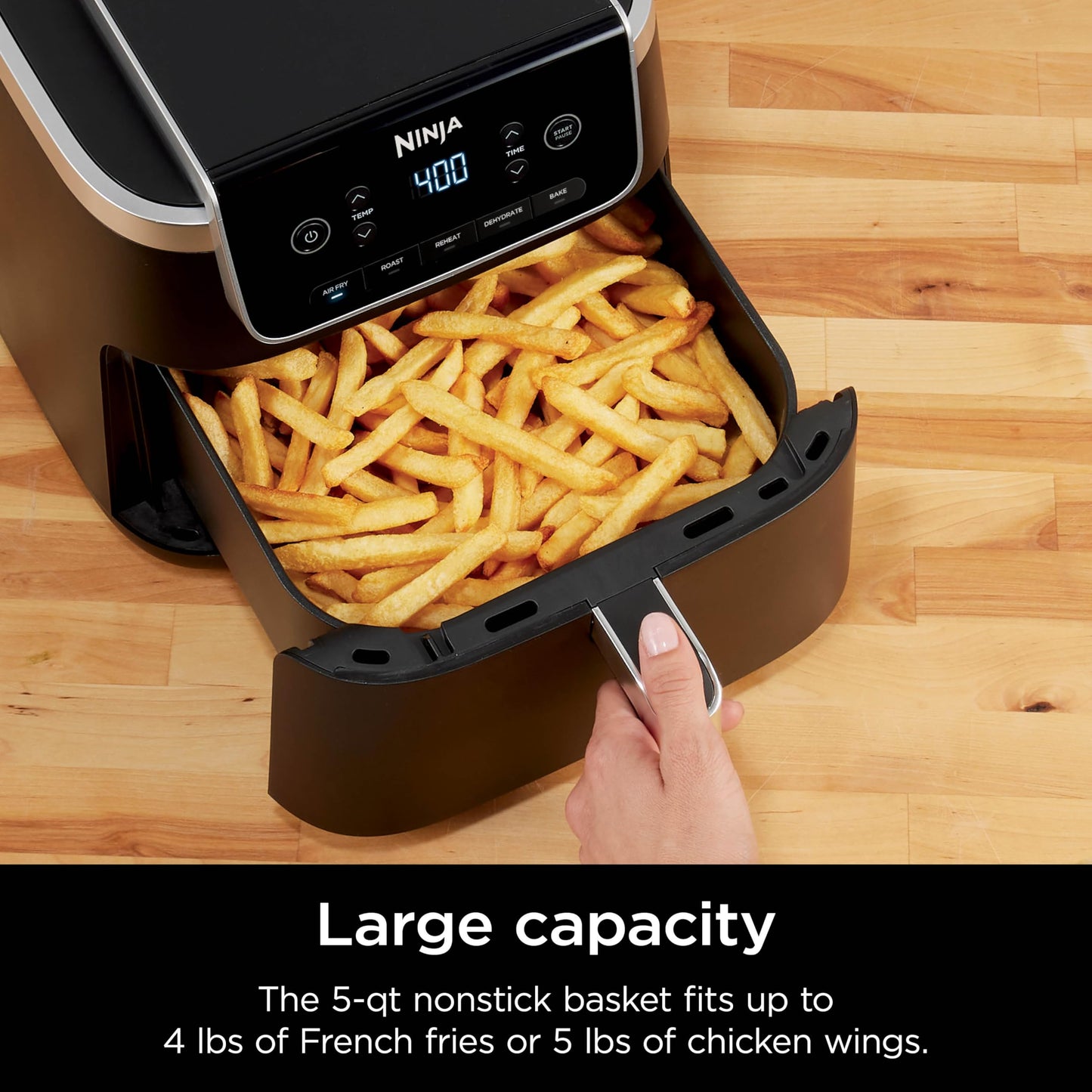 Ninja Air Fryer Pro 4-in-1 – Air Fry, Roast, Reheat, Dehydrate – AF141