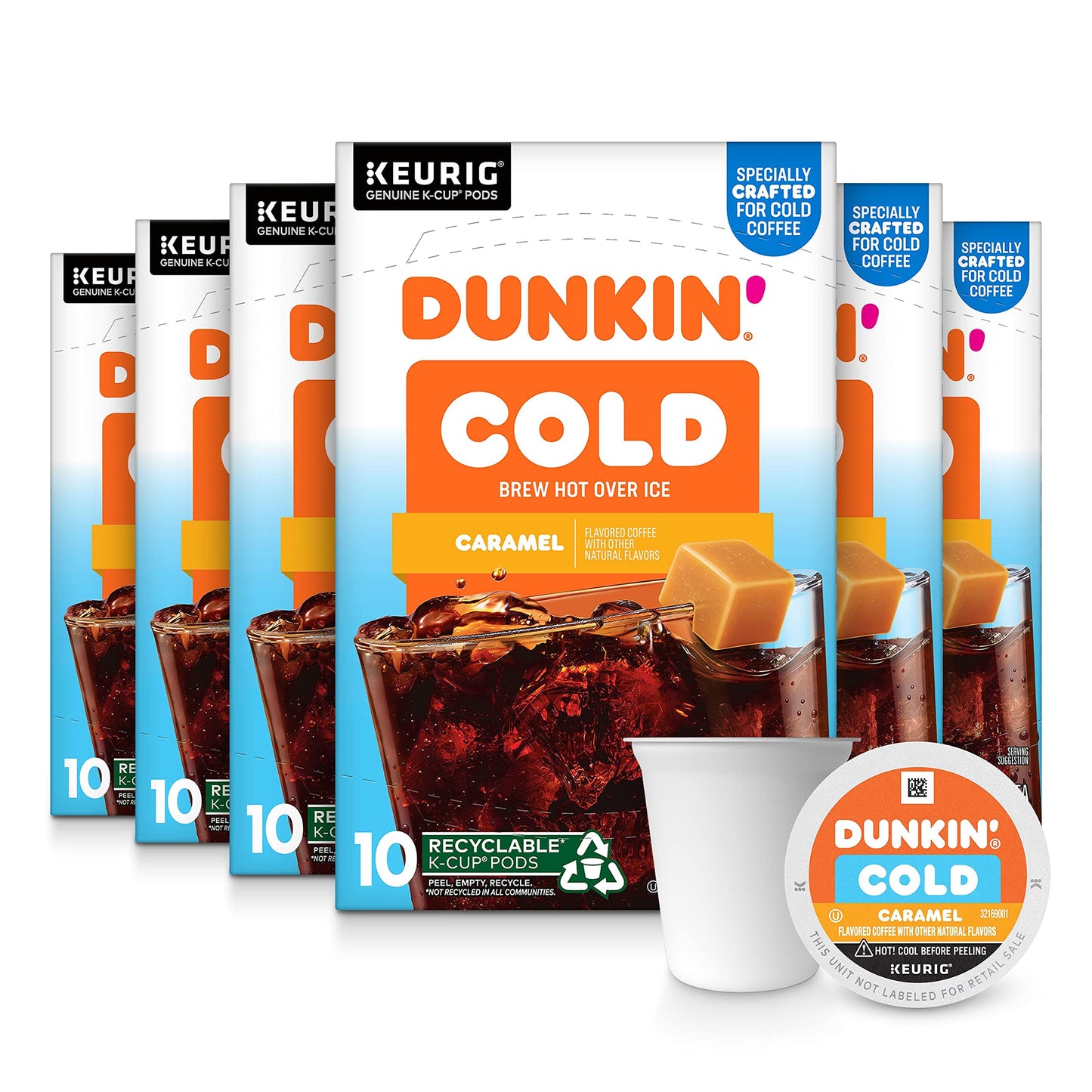 Dunkin‘ Bestseller-Kaffee-Vielfaltspaket, 60 Keurig K-Cup-Pads 