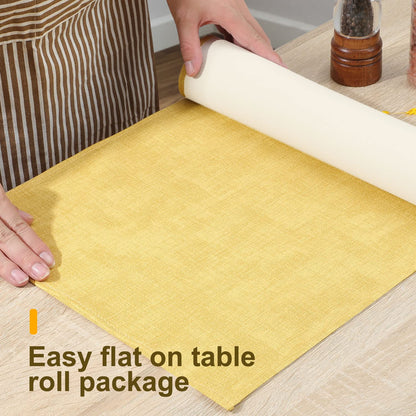 Wipeable Table Runner – Thick Farmhouse-Style Runner for Kitchen, Bedroom, Living Room, Indoor & Outdoor Use