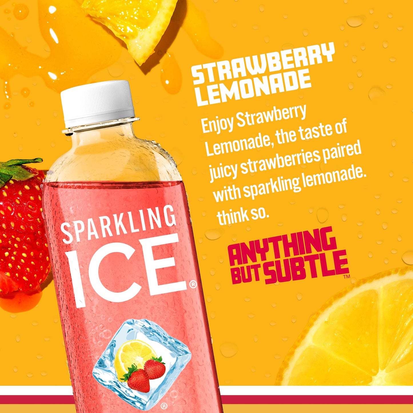 Sparkling Ice, eau pétillante à la cerise noire, eau aromatisée sans sucre, avec vitamines et antioxydants, boisson à faible teneur en calories, bouteilles de 17 fl oz (paquet de 12) 