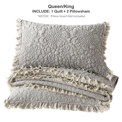Multiple Colors & Sizes (Twin, Full/Queen, King) – Lightweight 3-Piece Microfiber Bedding