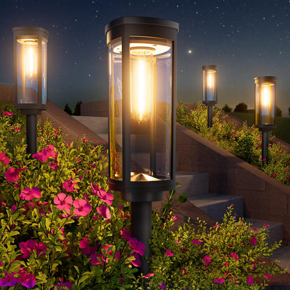 Bright Solar Pathway Lights Outdoor, 8 Pack Solar Garden Lights for Outside Waterproof IP65, Auto On/Off Outdoor Light