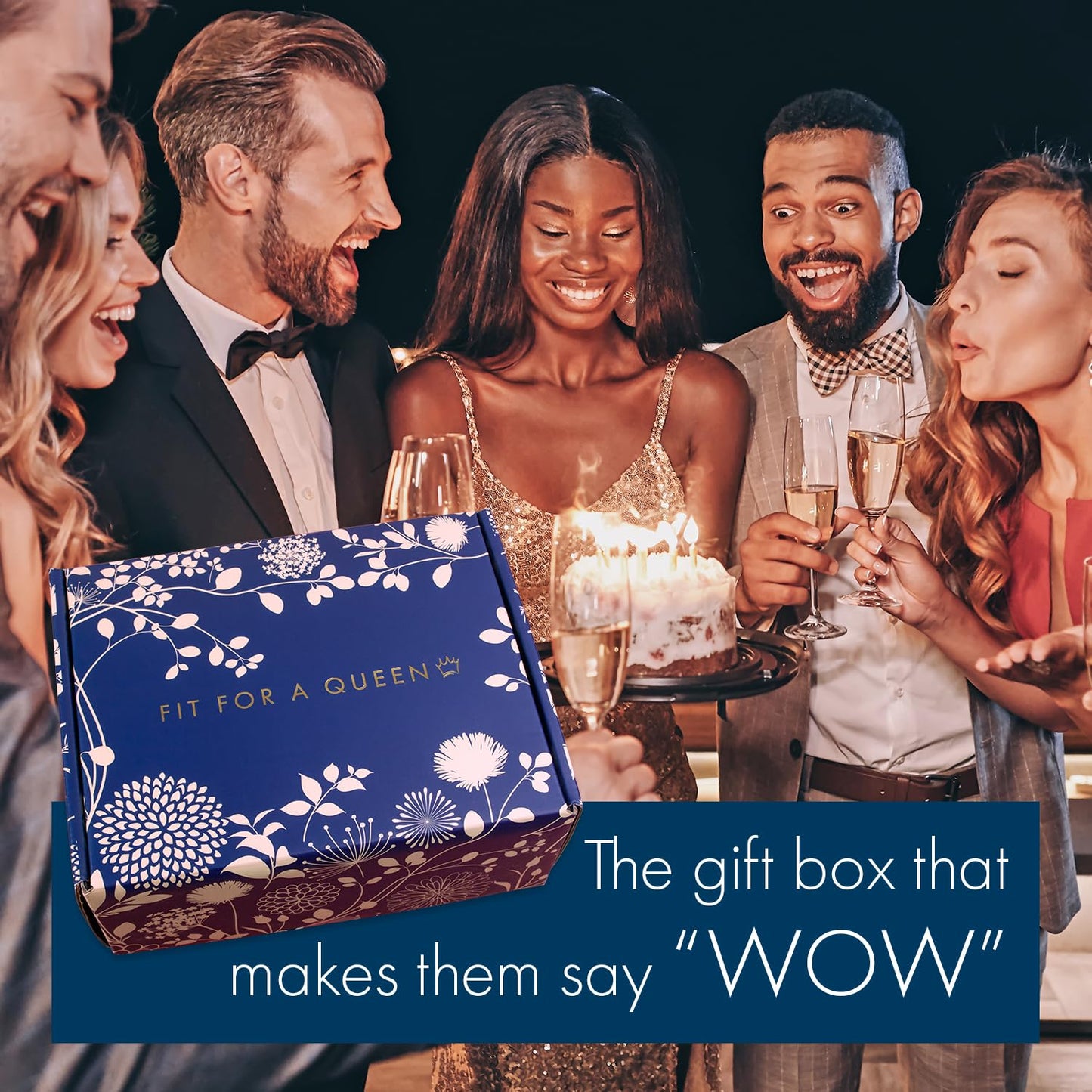 Royal 30th Birthday Gift Basket for Women - Luxury 30th Birthday Gifts for Women Designed in Britain – High-end Unique 30th Birthday Gift Box for Women Friend, Wife, Mom, Sister