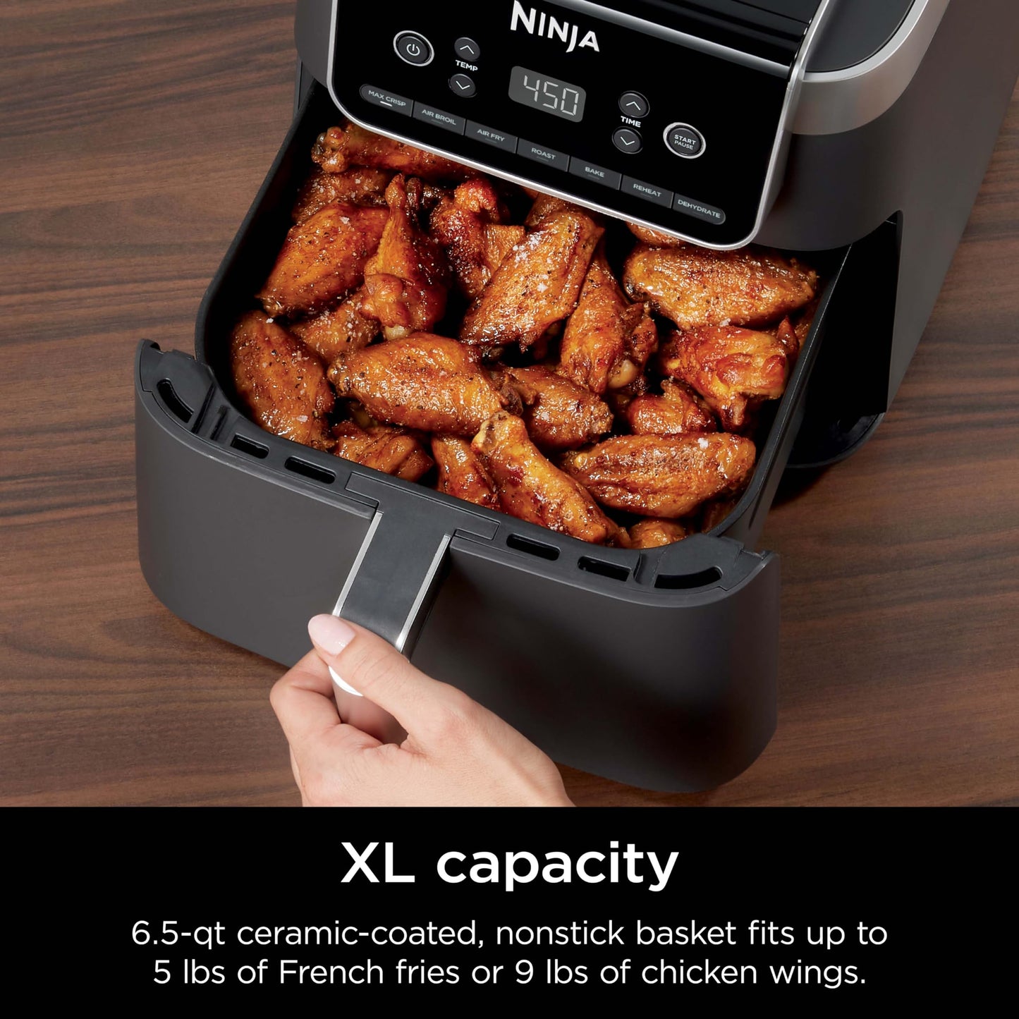Ninja Air Fryer Pro 4-in-1 – Air Fry, Roast, Reheat, Dehydrate – AF141