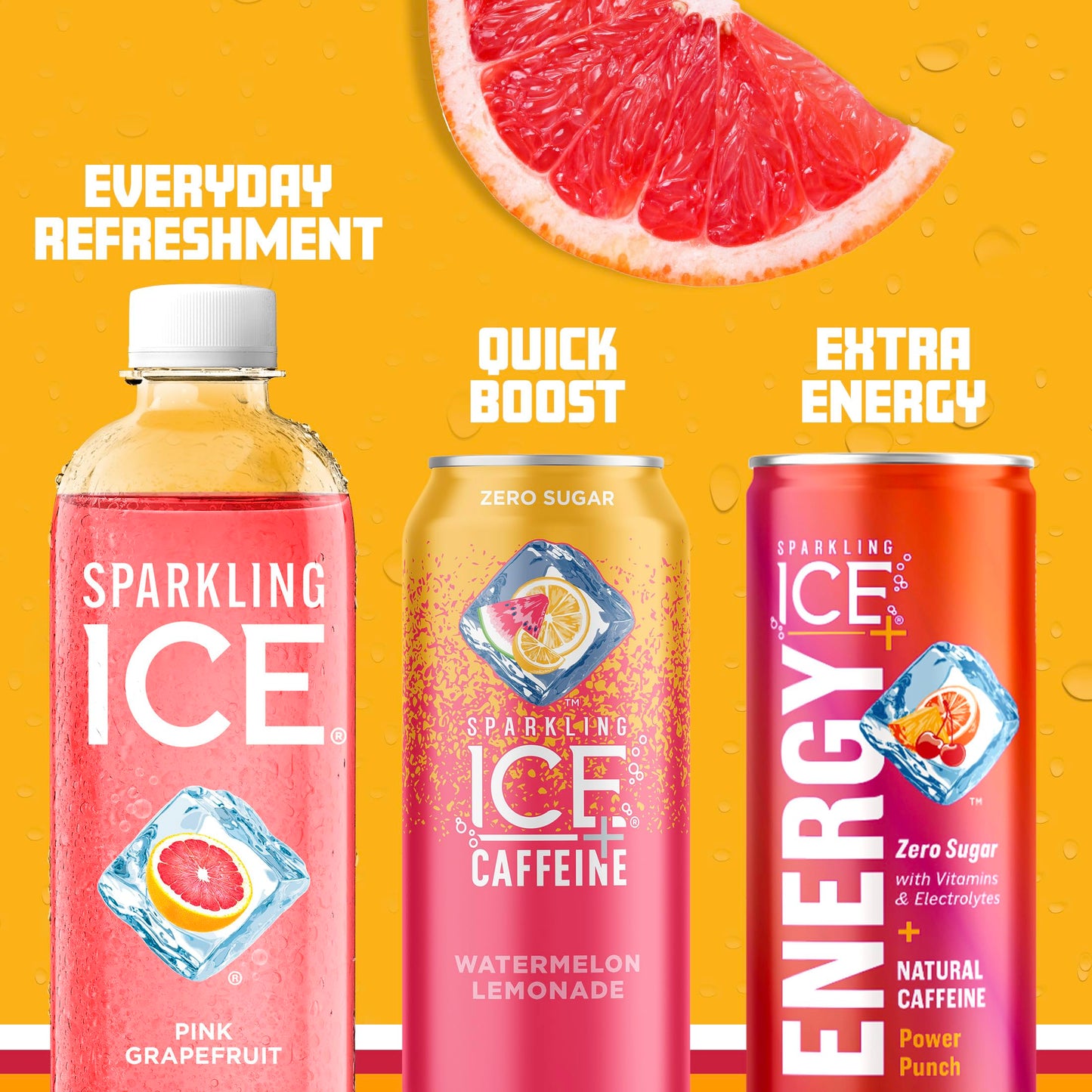 Sparkling Ice, eau pétillante à la cerise noire, eau aromatisée sans sucre, avec vitamines et antioxydants, boisson à faible teneur en calories, bouteilles de 17 fl oz (paquet de 12) 