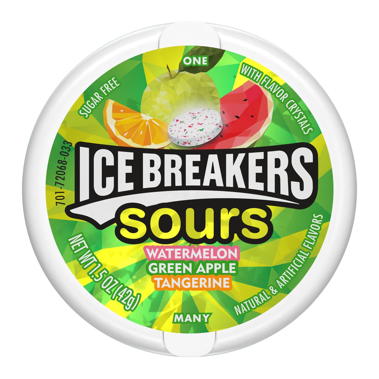 Ice Breakers Duo Fruit Plus Cool Cherry Sugar Free Mints Tins, 1.3 oz (8 Count)