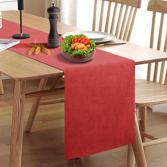 Wipeable Table Runner – Thick Farmhouse-Style Runner for Kitchen, Bedroom, Living Room, Indoor & Outdoor Use