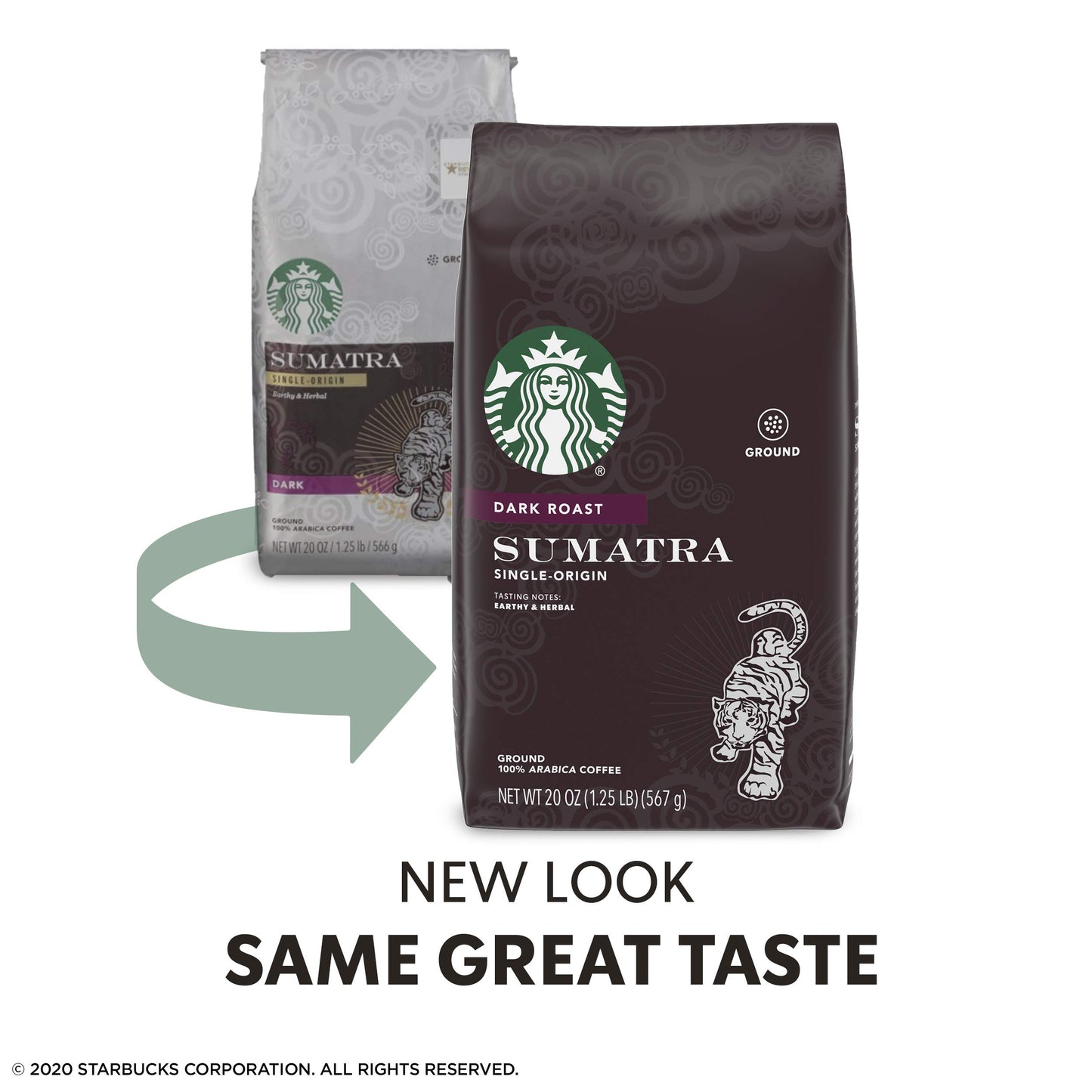 Starbucks Ground Coffee, Dark Roast Coffee, French Roast, 100% Arabica, 1 bag (28 oz)