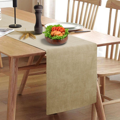 Wipeable Table Runner – Thick Farmhouse-Style Runner for Kitchen, Bedroom, Living Room, Indoor & Outdoor Use