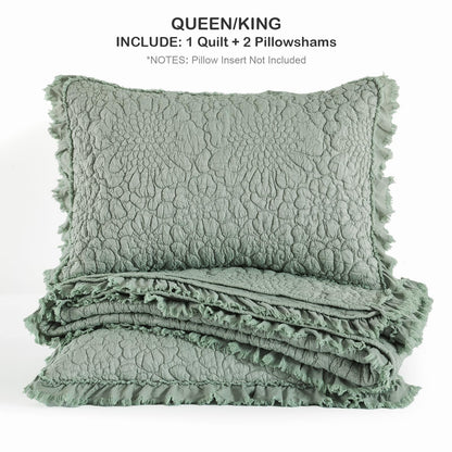 Multiple Colors & Sizes (Twin, Full/Queen, King) – Lightweight 3-Piece Microfiber Bedding