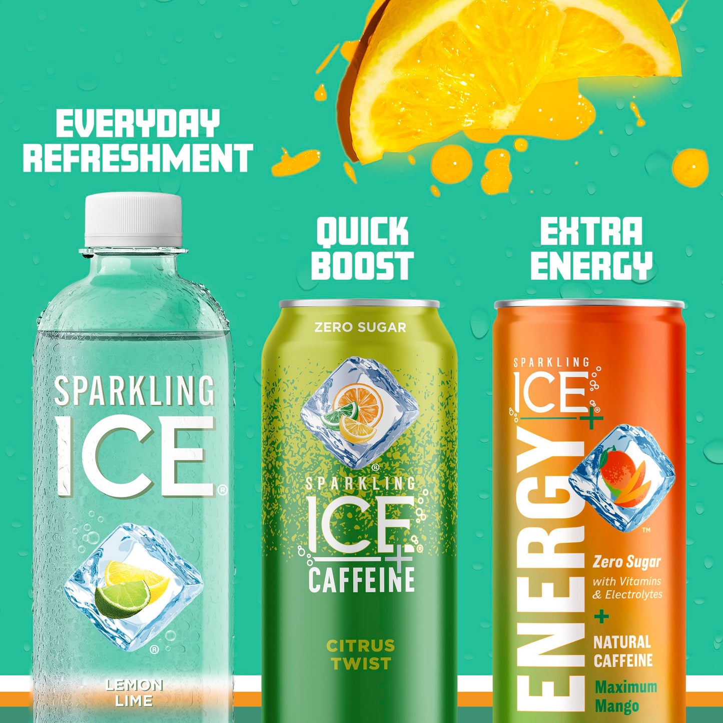 Sparkling Ice, eau pétillante à la cerise noire, eau aromatisée sans sucre, avec vitamines et antioxydants, boisson à faible teneur en calories, bouteilles de 17 fl oz (paquet de 12) 