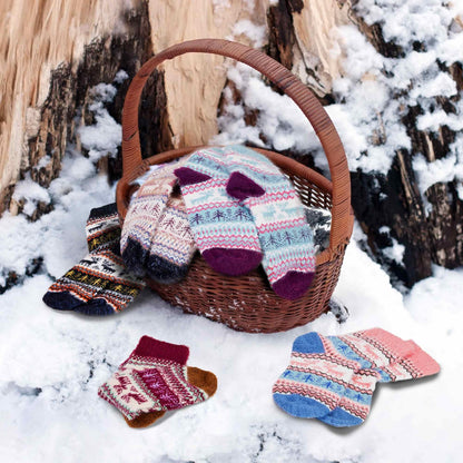 5 Pairs Fuzzy Soft Cozy Comfortable Socks for Women, Casual Sleep Comfy Socks, Perfect Warm Winter Gifts for Women