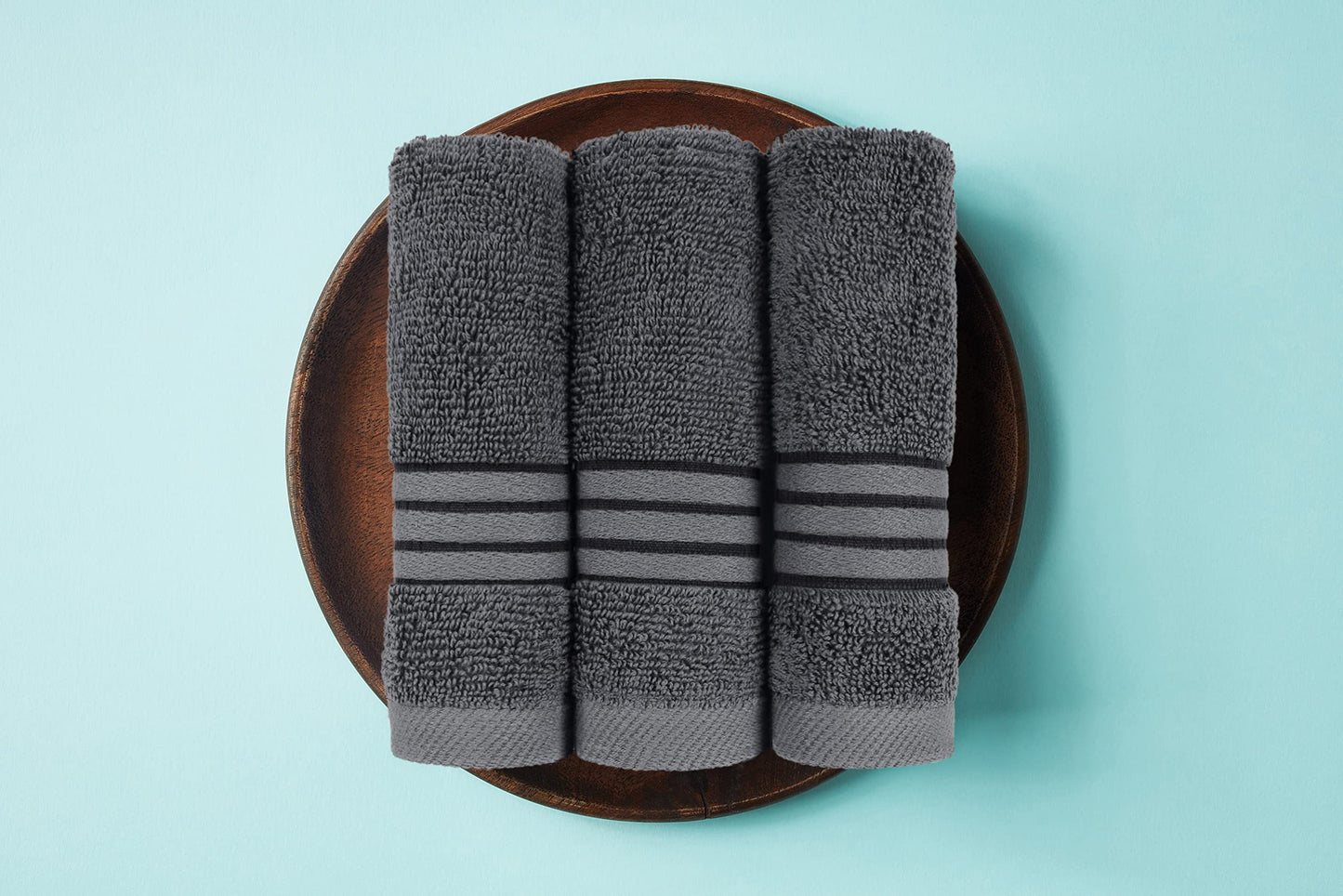 Utopia Towels - 600 GSM 8-teiliges Premium-Handtuchset, 2 Badetücher, 2 Handtücher und 4 Waschlappen - 100 % ringgesponnene Baumwolle - maschinenwaschbar, superweich und sehr saugfähig (Beige) 