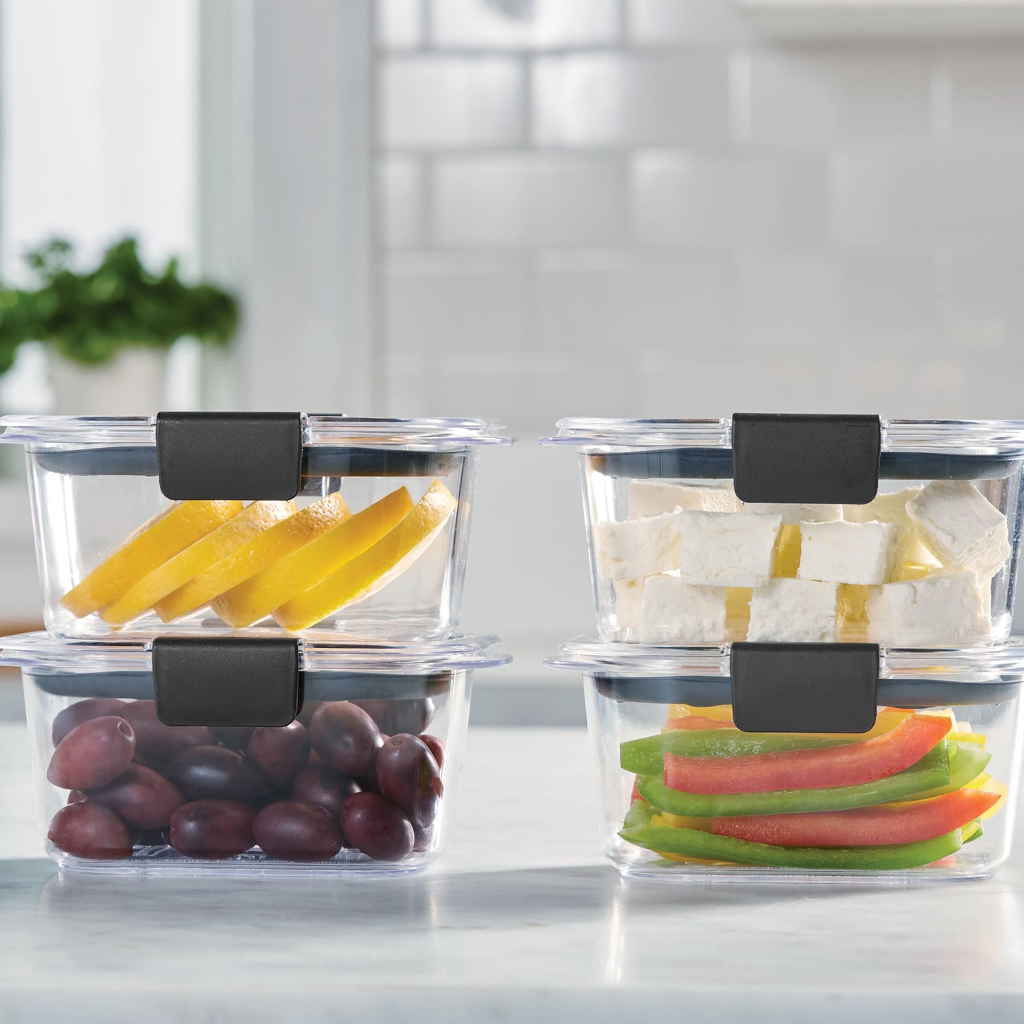 Food Storage Containers BPA Free Airtight Lids