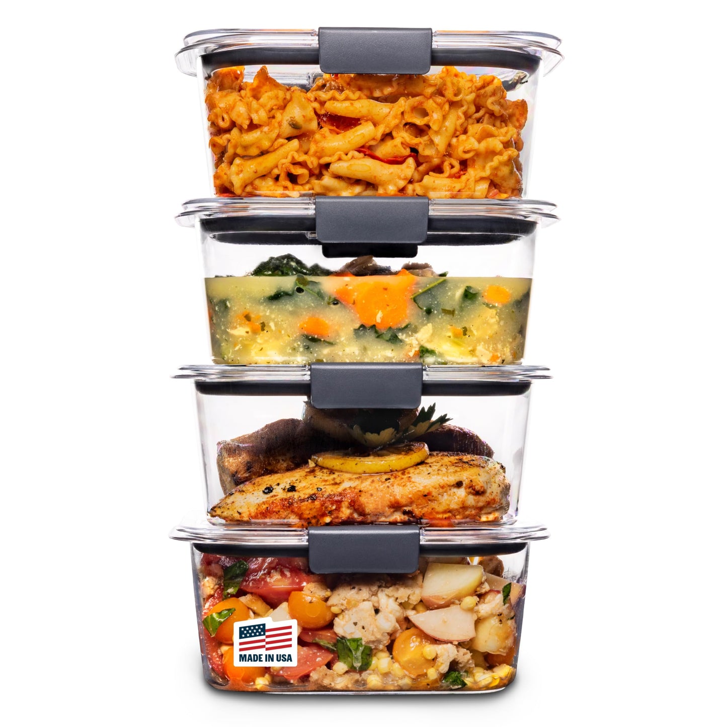 Food Storage Containers BPA Free Airtight Lids