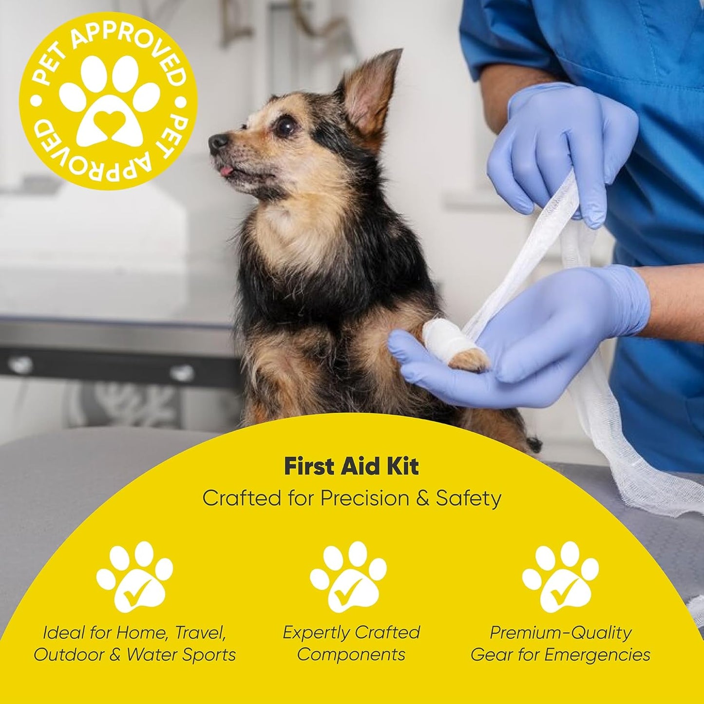 Dog First Aid Kit – 27 Essential Items Pet Emergency Kit