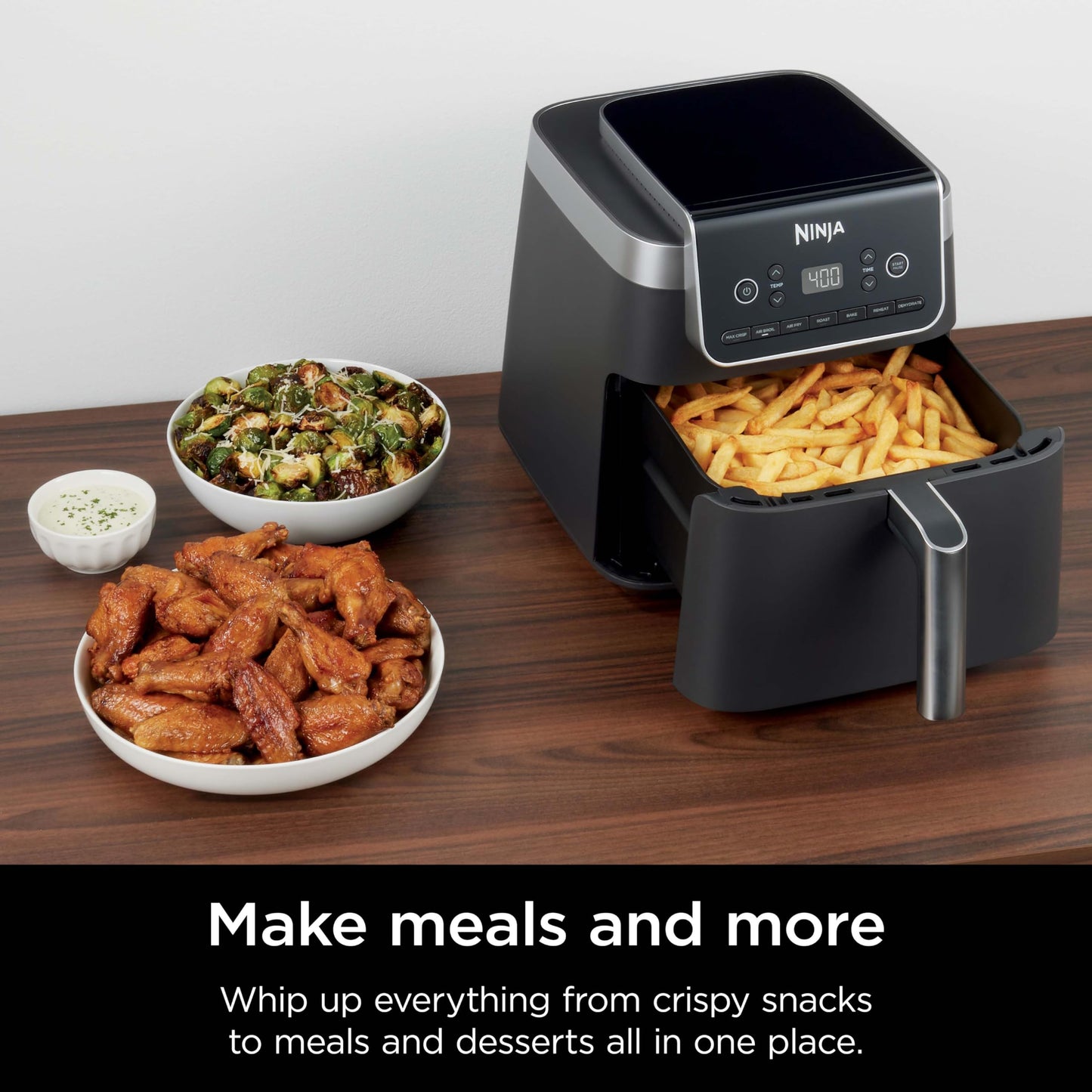 Ninja Air Fryer Pro 4-in-1 – Air Fry, Roast, Reheat, Dehydrate – AF141