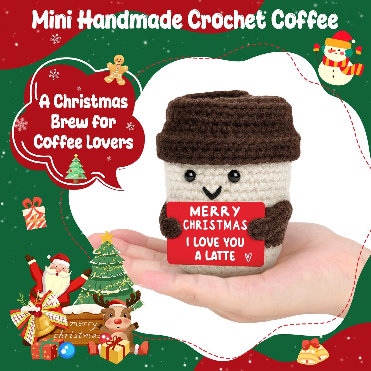 Valentine’s Day Gift – I Love You a Latte Mug | Couples, Friends, Coworkers, Teachers