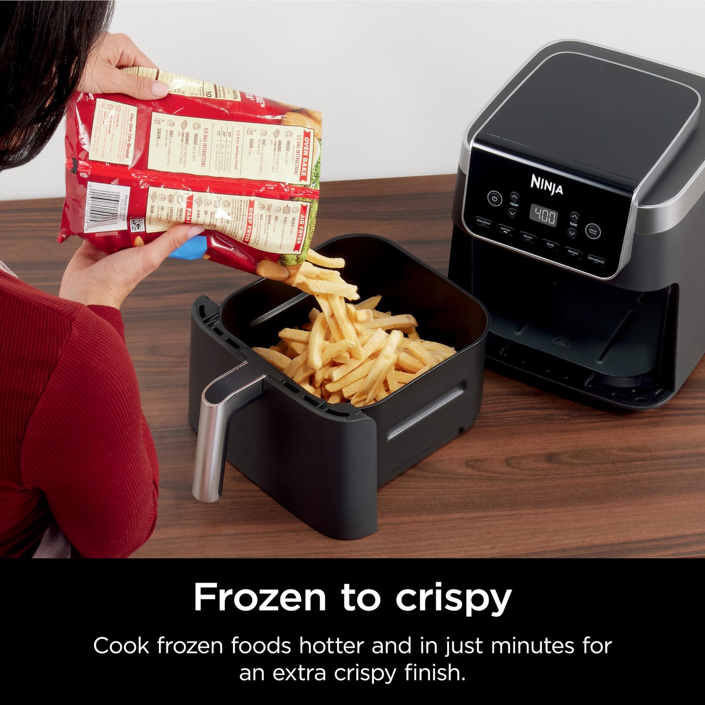 Ninja Air Fryer Pro 4-in-1 – Air Fry, Roast, Reheat, Dehydrate – AF141