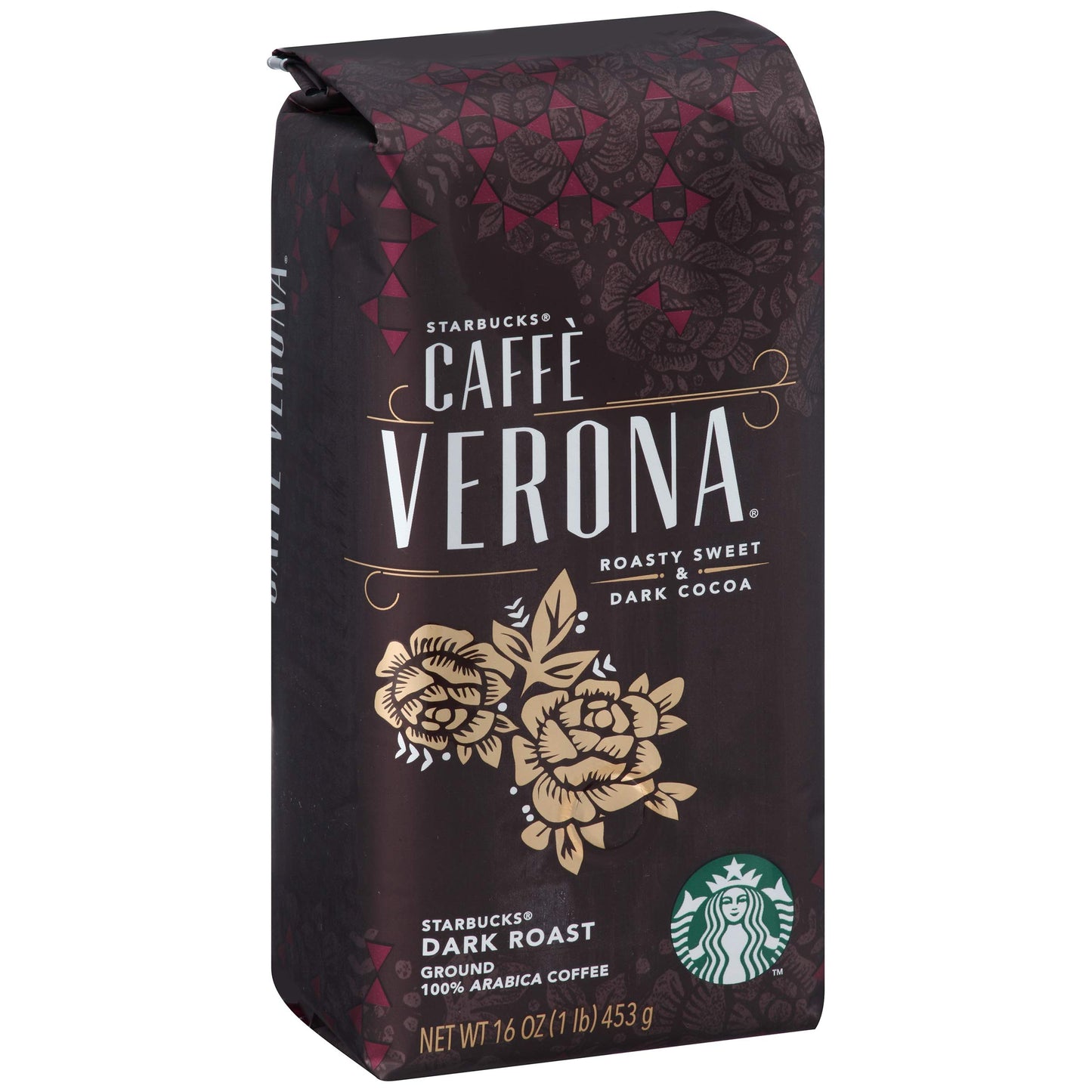 Starbucks Ground Coffee, Dark Roast Coffee, French Roast, 100% Arabica, 1 bag (28 oz)