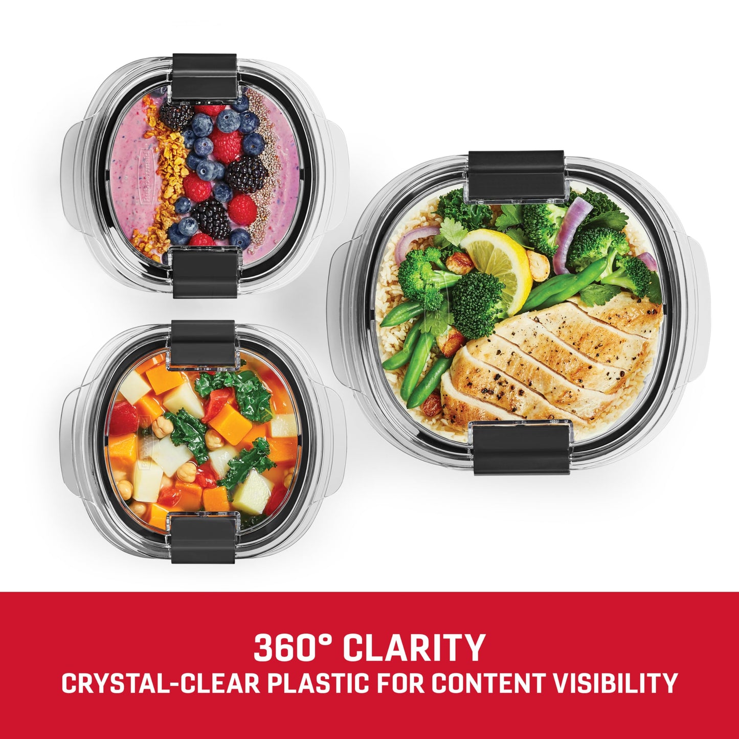 Food Storage Containers BPA Free Airtight Lids