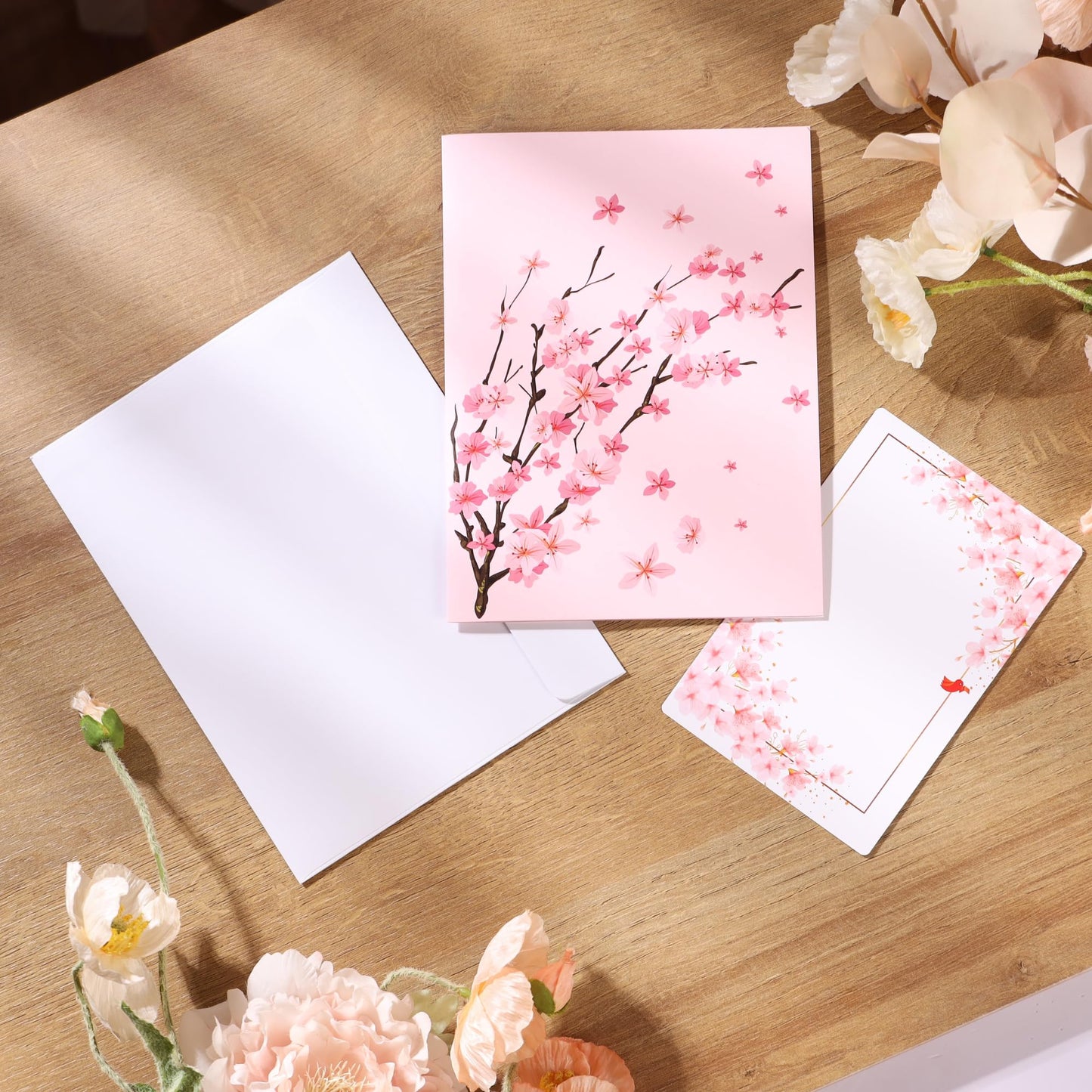 Pop Up Anniversary Card, 3D Cards 6x8 inch