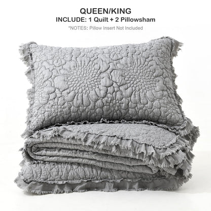Multiple Colors & Sizes (Twin, Full/Queen, King) – Lightweight 3-Piece Microfiber Bedding