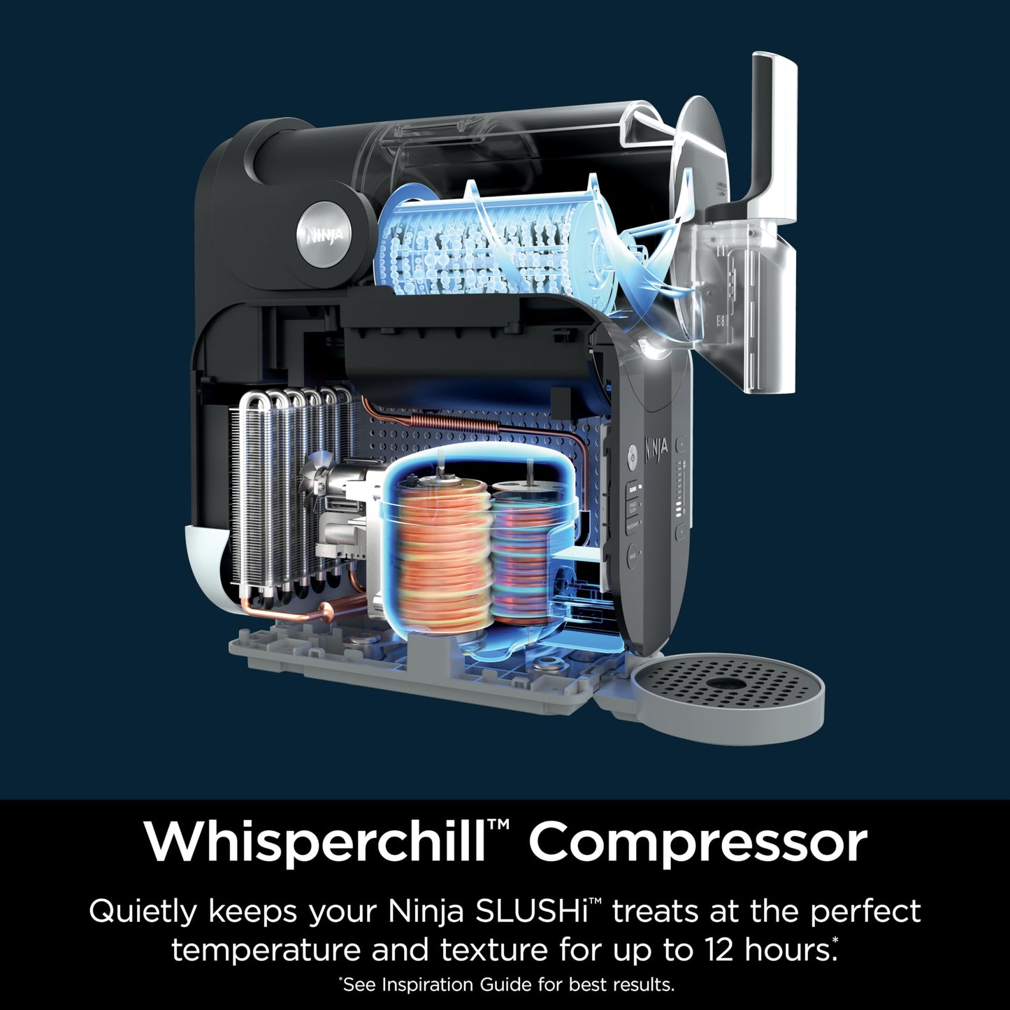 Ninja SLUSHi FS301 Frozen Drink Machine – RapidChill, 88oz, 5 Programs, Black