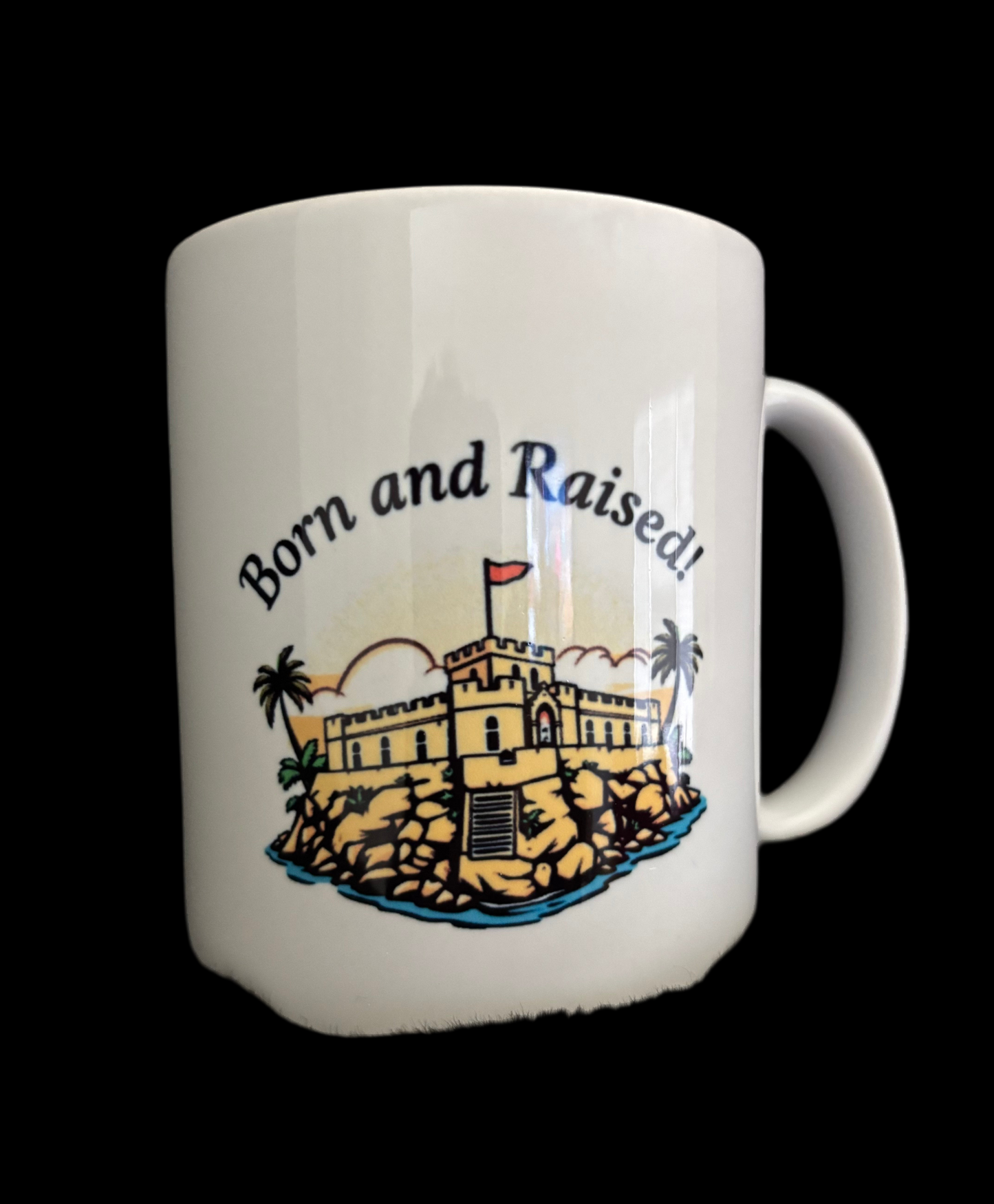 Tasse Chateau Marchetti® Born &amp; Raised 11oz | Honorer l'héritage, la force et l'héritage | Comprend un cadeau gratuit