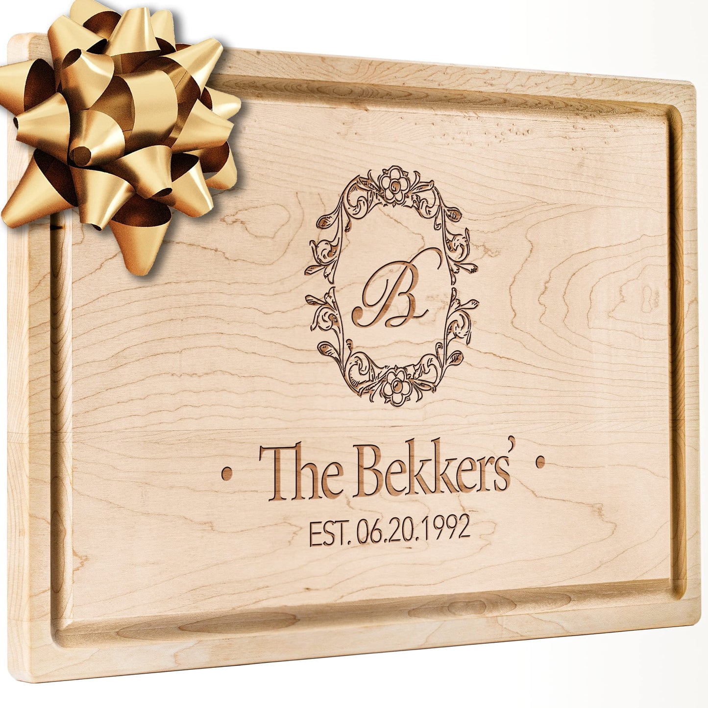 Personalized Walnut Cutting Board with Coasters, Mineral Oil and Gift Wrap Available - Customize Your Own Chopping Board Made in USA (Design 22, 3. Walnut 17"x11")