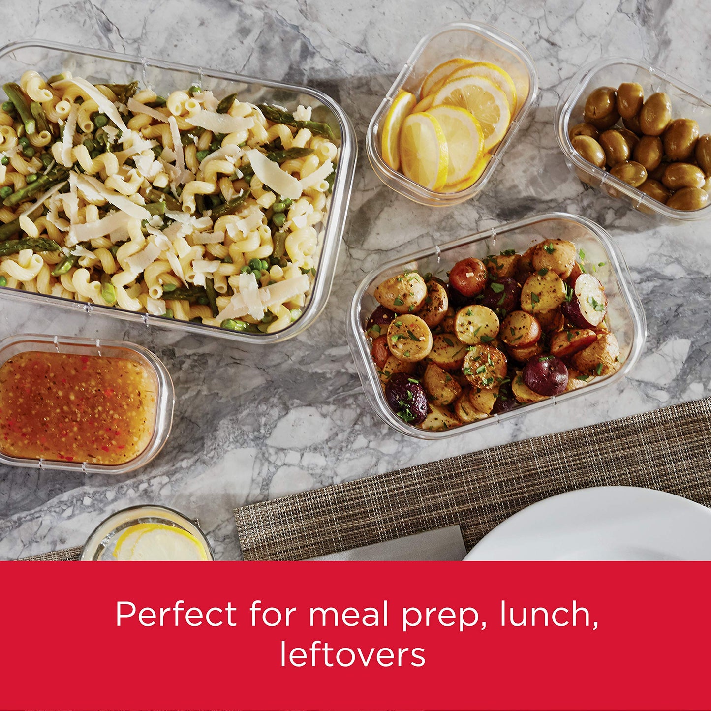 Food Storage Containers BPA Free Airtight Lids