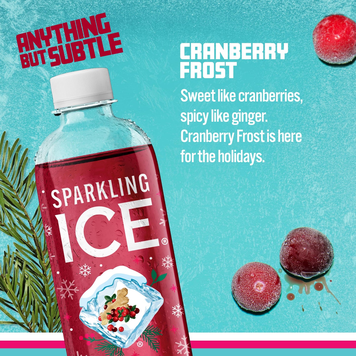 Sparkling Ice, eau pétillante à la cerise noire, eau aromatisée sans sucre, avec vitamines et antioxydants, boisson à faible teneur en calories, bouteilles de 17 fl oz (paquet de 12) 