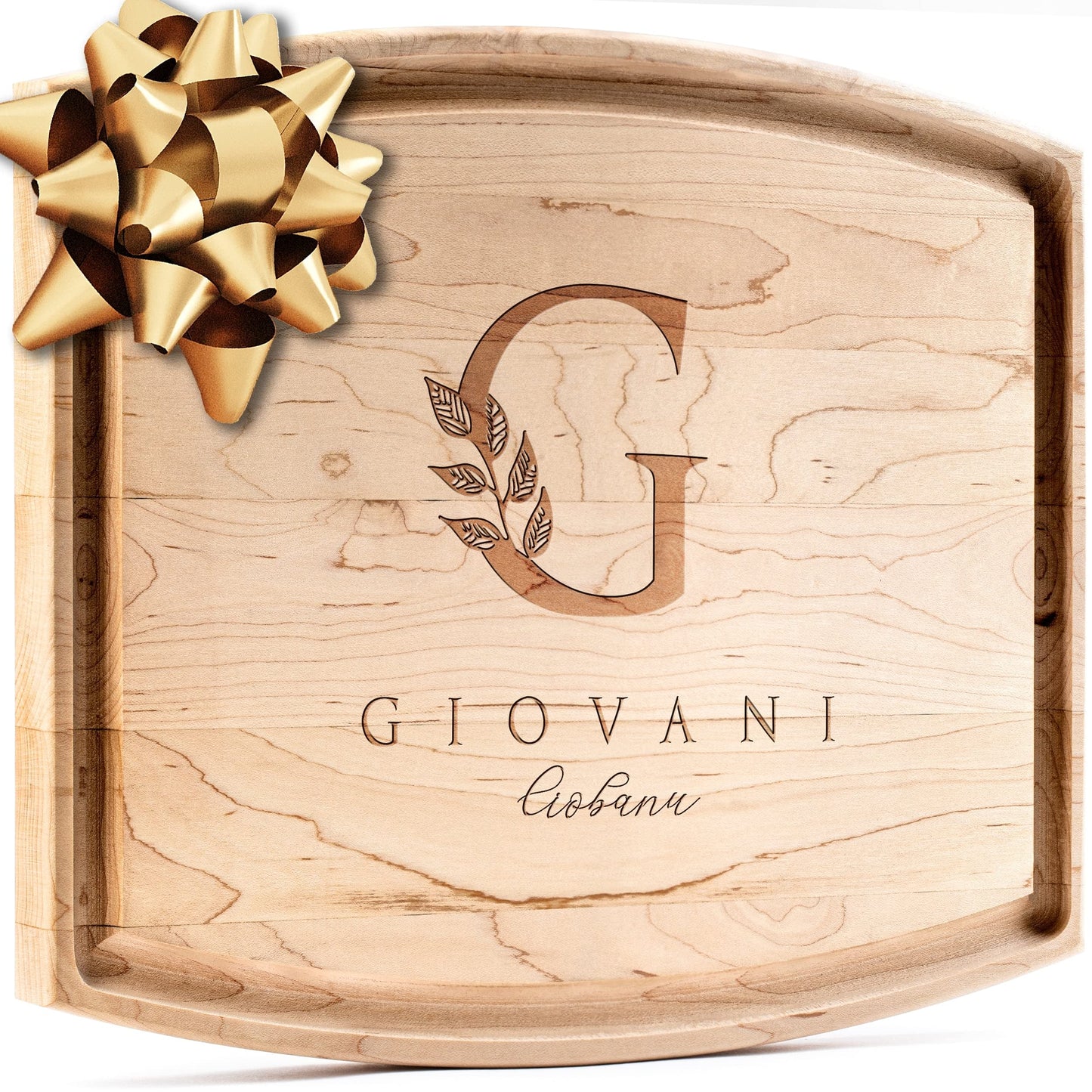 Personalized Walnut Cutting Board with Coasters, Mineral Oil and Gift Wrap Available - Customize Your Own Chopping Board Made in USA (Design 22, 3. Walnut 17"x11")