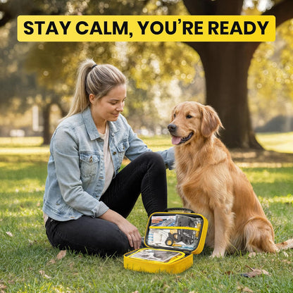 Dog First Aid Kit – 27 Essential Items Pet Emergency Kit