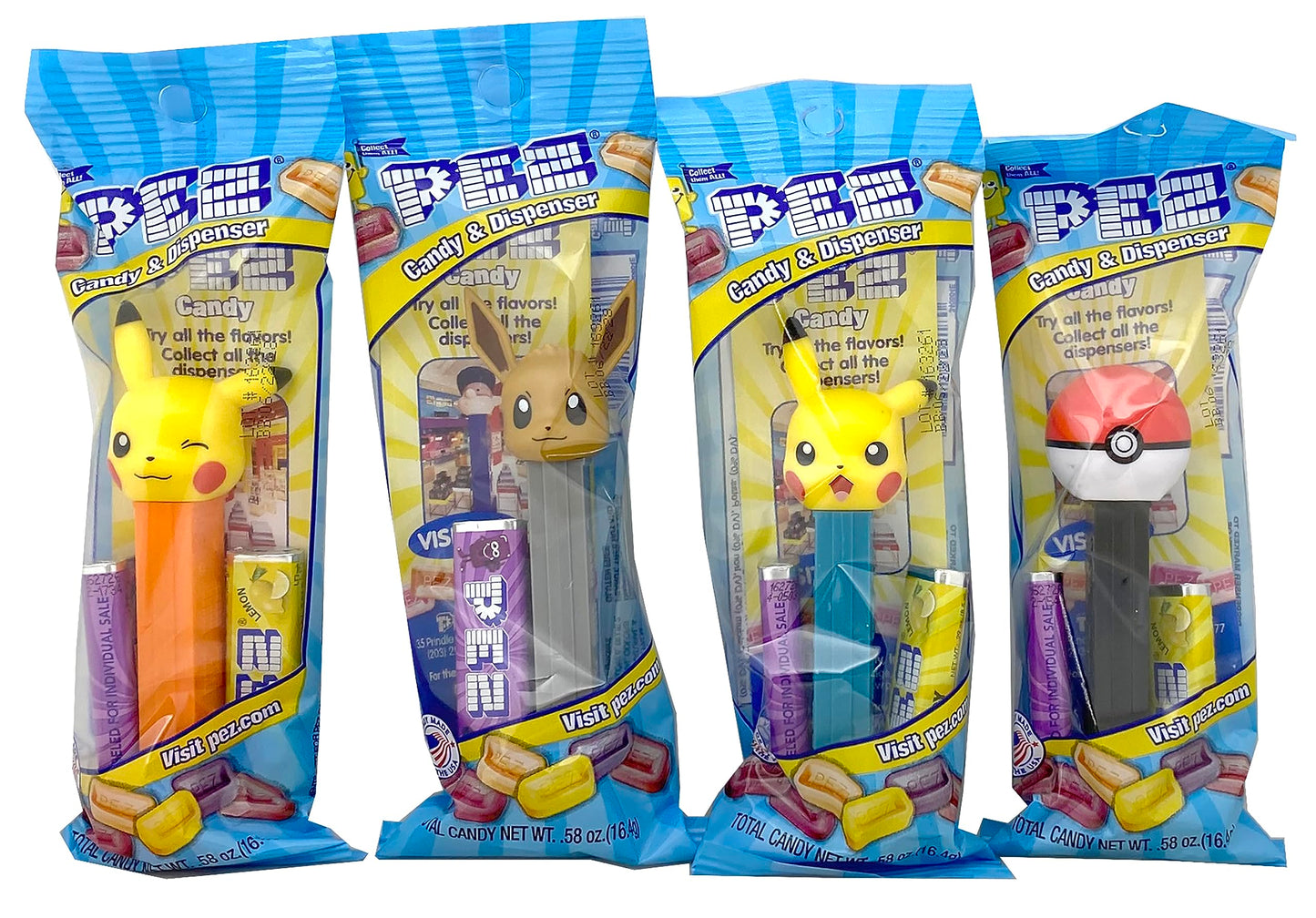 PEZ Disney Mickey, Assorted Candy Dispensers 0.58 Ounce (Pack of 12)