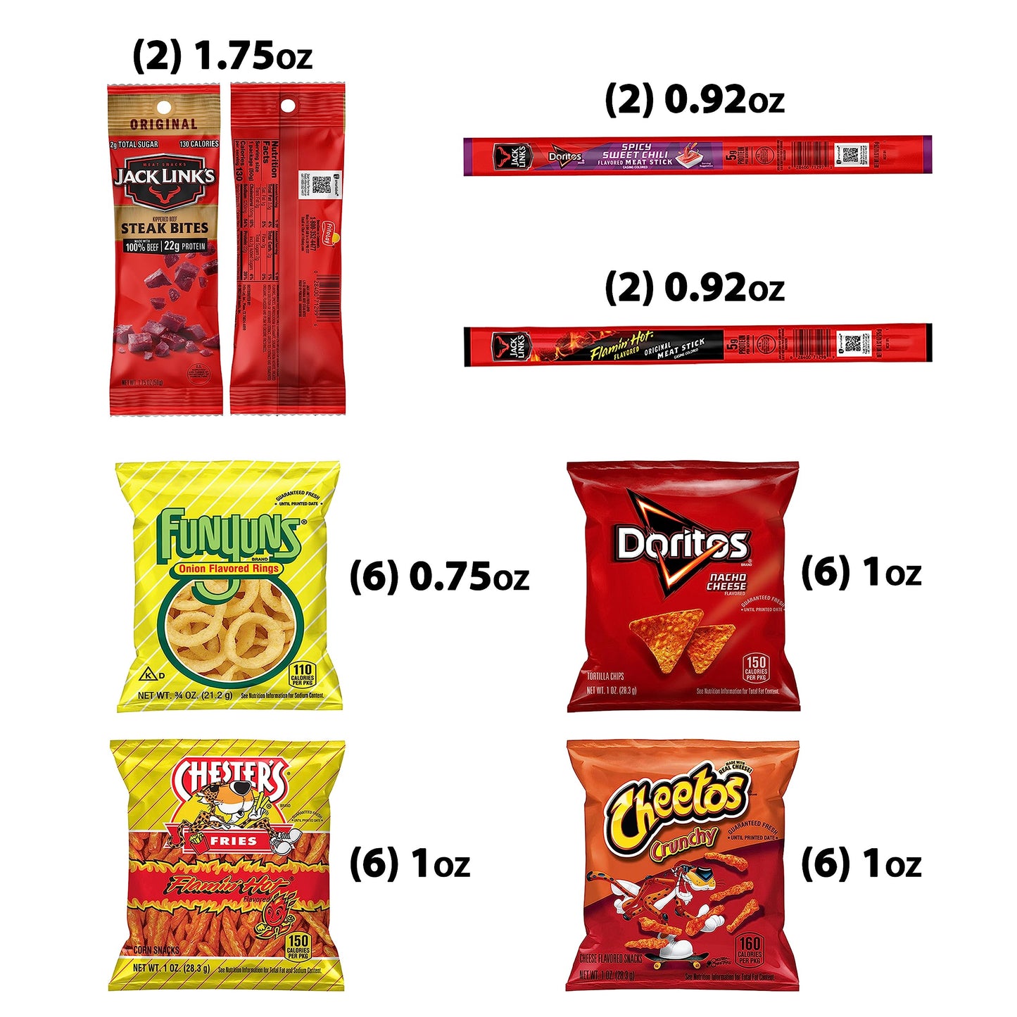 Frito Lay Ultimate Snack Care Package, Variety Assortment of Chips, Cookies, Crackers & More, (Pack of 40)