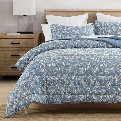 Multiple Colors & Sizes (Twin, Full/Queen, King) – Lightweight 3-Piece Microfiber Bedding