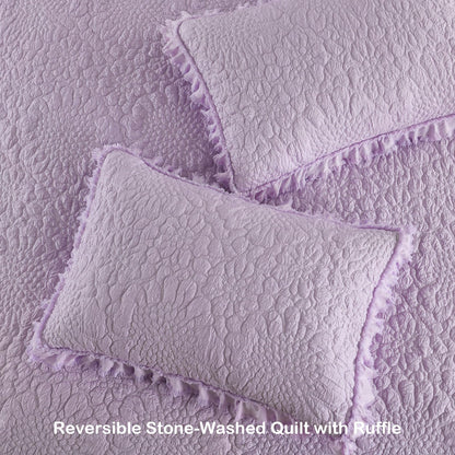 Multiple Colors & Sizes (Twin, Full/Queen, King) – Lightweight 3-Piece Microfiber Bedding