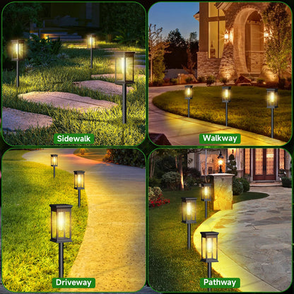 Solar Pathway Light – Waterproof LED Landscape Lighting