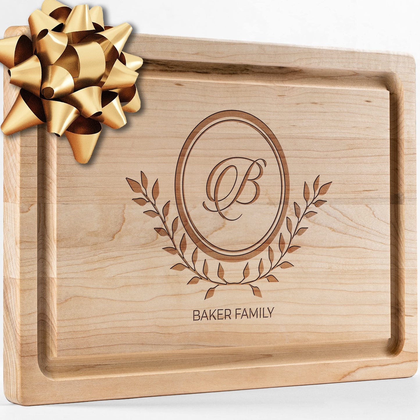 Personalized Walnut Cutting Board with Coasters, Mineral Oil and Gift Wrap Available - Customize Your Own Chopping Board Made in USA (Design 22, 3. Walnut 17"x11")